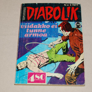 Diabolik 03 - 1977 Viidakko ei tunne armoa